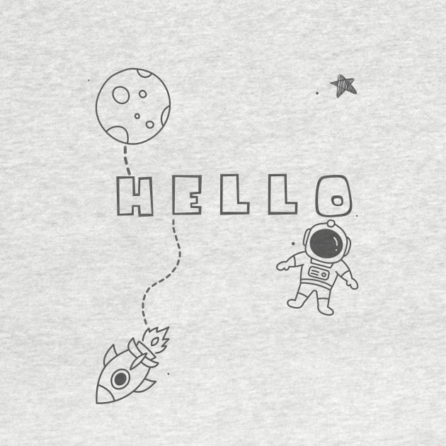 Hello Space by Maroua